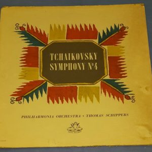 Tchaikovsky Symphony No. 4 Thomas Schippers   Angel 35443 LP