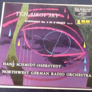 Tchaikovsky ‎– Symphony No. 5 Schmidt-Isserstedt london B 19006 lp EX