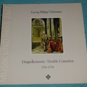 Telemann ‎- Doppelkonzerte • Double Concertos Harnoncourt Telefunken LP EX
