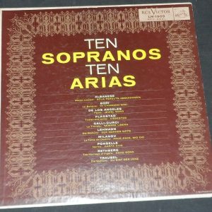 Ten Sopranos / Ten Arias RCA LM-1909 USA 50’s LP EX