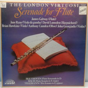 The London Virtuosi – Serenade for Flute LP James Galway Jane Ryan David Lumsden