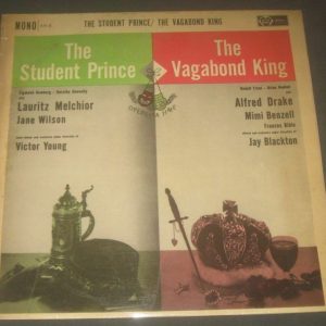 The Student Prince & The Vagabond King Melchior Drake  LP Decca  AH 8 LP