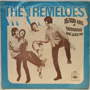 The Tremeloes – As You Are / Suddenly You Love Me 7″ Rare Israeli pressing CBS