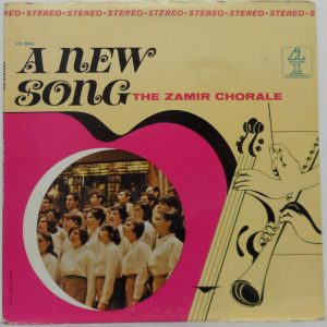 The Zamir Chorale – A New Song LP Rare Jewish folk USA Stanley Sperber Chessman