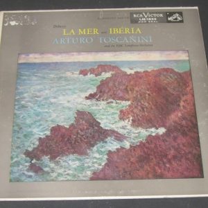 Toscanini – Debussy / La Mer And Iberia RCA Victor Red Seal ‎LM-1833 lp