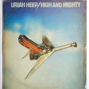 Uriah Heep – High And Mighty LP 1976 Progressive Rock RARE ISRAEL PRESSING