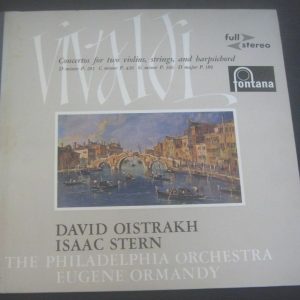 VIVALDI – OISTRACKH / STERN /  R SMITH / ORMANDY  FONTANA 876008 LP