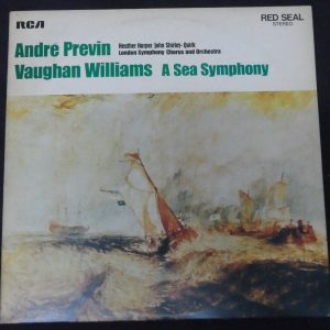 Vaughan Williams ‎- A Sea Symphony André Previn RCA SER 5585 lp EX