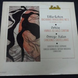 Villa-Lobos Orbon Salas – Renzi / Surinach / Winograd Heliodor H-25037 LP EX