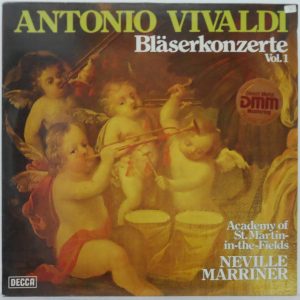 Vivaldi  Bläserkonzerte Vol 1 Academy Of St. Martin-in-the-Fields Marriner DECCA