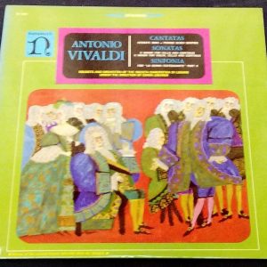 Vivaldi ‎– Cantatas / Sonatas / Sinfonia Nonesuch ‎ H-71088 LP