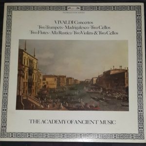 Vivaldi – Concertos Two Trumpets, Madrigalesco, Two Cellos Hogwood DSLO 544 LP