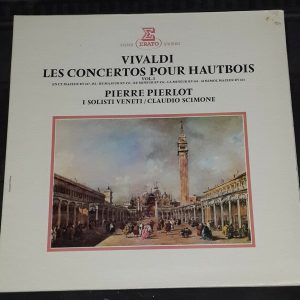 Vivaldi – Oboe Concertos Pierre Pierlot I Solisti Veneti / Scimone Erato ‎lp EX