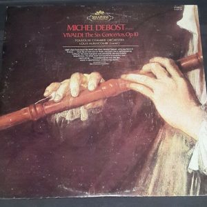 Vivaldi ‎– The Six Concertos Op.10 Auriacombe Flute Debost Seraphim ‎LP EX