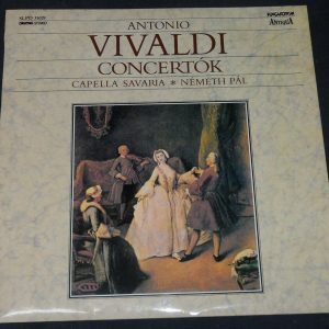 Vivaldi  concertos Capella Savaria, Nemeth Pal ‎Hungaroton ‎SLPD 31029 lp EX