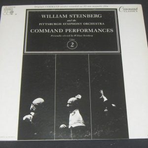 William Steinberg & Pittsburg Symphony Orchest – Command Performances LP EX