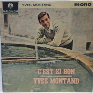 Yves Montand – C’est Si Bon / Les Feuilles Mortes EP 4 SONGS Israel Pressing