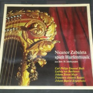 Zabaleta ?- Recital – 18th Century Harp Music Concert Hall ?? SMSC 2526 LP EX