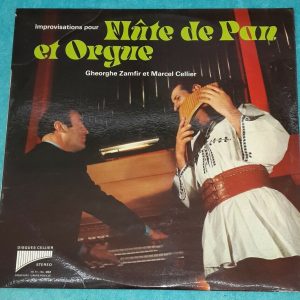 Zamfir & Cellier – Improvisations For Pan Flute And Organ  LP-ML 501 EX