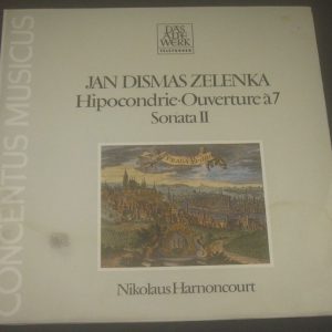 Zelenka – Hipocondrie • Ouverture À 7 • Sonata II Harnoncourt ‎ Telefunken LP