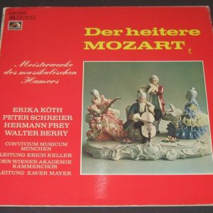 der heitere Mozart –  Koth – Schreier – Prey – Mayer HMV Electrola GOLD lp