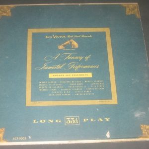A Treasury of immortal performances. Golden Age Ensembles RCA LCT-1003 LP