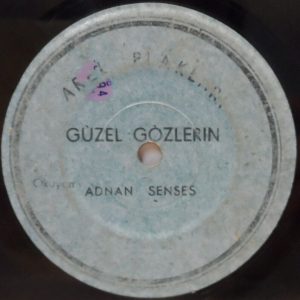 Adnan Şenses – GUZEL GOZLERIN / CEMILE 7″ Single Rare Turkish folk Middle East