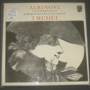 Albinoni 12 Violin Concertos Michelucci I Musici Garatti Philips Maroon 3 LP Box