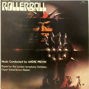 André Previn / LSO  Rollerball – Original Soundtrack LP 12″ 1975 Israel Pressing