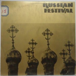 Arthur Fiedler and The Boston Pops Orchestra – Russian Festival LP 1968 RCA UK