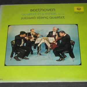 BEETHOVEN JULLIARD STRING QUARTET RCA RED SEAL LM 2765 MONO ISRAELI ED1 LP