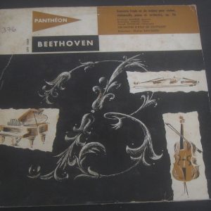 BEETHOVEN – Triple Concerto WUHRER GIMPEL SCHUSTER PANTHEON XPV 1049  10″ lp