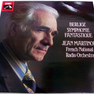 BERLIOZ Symphony Fantastique JEAN MARTINON EMI HMV ASD 3263 QUADRAPHONIC 1973