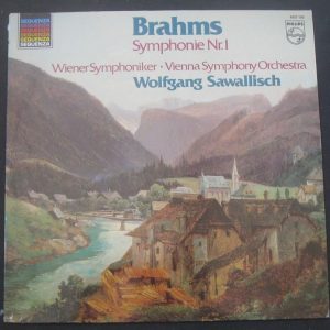 BRAHMS : Symphony No. 1 SAWALLISCH PHILIPS 6527130 lp EX