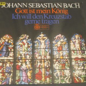 Bach Cantatas Gott Ist Mein Konig Kurt Thomas   Orbis 77551 LP EX
