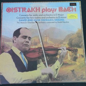Bach Violin Concertos Oistrakh , Barchai SDBR 3410 lp ex