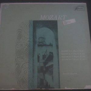 Barchet Quartet  –  Mozart Early Quartets DOVER HCR-5201 LP USA 1962