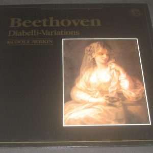 Beethoven Diabelli Variations Rudolf Serkin ‎– Piano CBS 60256 LP EX