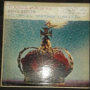 Beethoven ‎- Emperor Concerto Reiner Horowitz RCA LM 1718 lp 1956