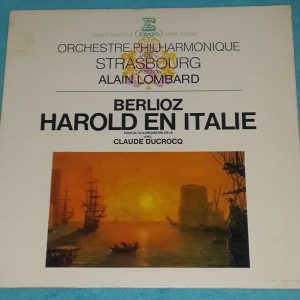 Berlioz – Harold En Italie Lombard Ducrocq Erato STU 70833 LP