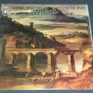 Berlioz – Harold In Italy Barenboim Zukerman CBS 76593 LP EX