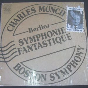 Berlioz Symphonie Fantastique Charles Munch RCA Gold Seal AGL1 5203 LP EX