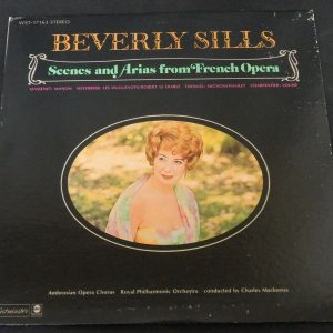 Beverly Sills ‎– Scenes & Arias From French Opera  Westminster  WST 17163 LP EX