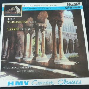 Bizet L’Arlesienne – Suites 1 & 2 Wallberg  HMV SXLP 20044 LP EX