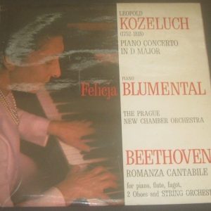 Blumental / Zedda – Kozeluch Piano conserto Beethoven Romanzo Auditorium LP