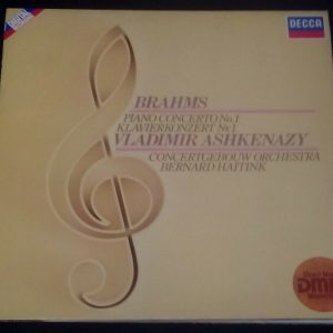 Brahms – Piano Concerto No. 1 Ashkenazy , Haitink Decca 6.42687 AZ lp EX