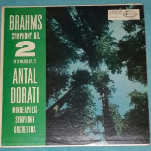 Brahms Symphony No. 2 Antal Dorati Mercury Living Presence MG 50171 LP