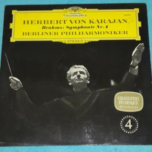 Brahms – Symphony No. 4 Karajan DGG 138 927 Germany LP EX