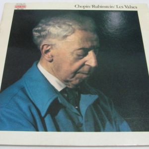 CHOPIN – Les Valses no. 1 – 14 ARTUR RUBINSTEIN RCA Red Seal ARL1 0624 gatefold