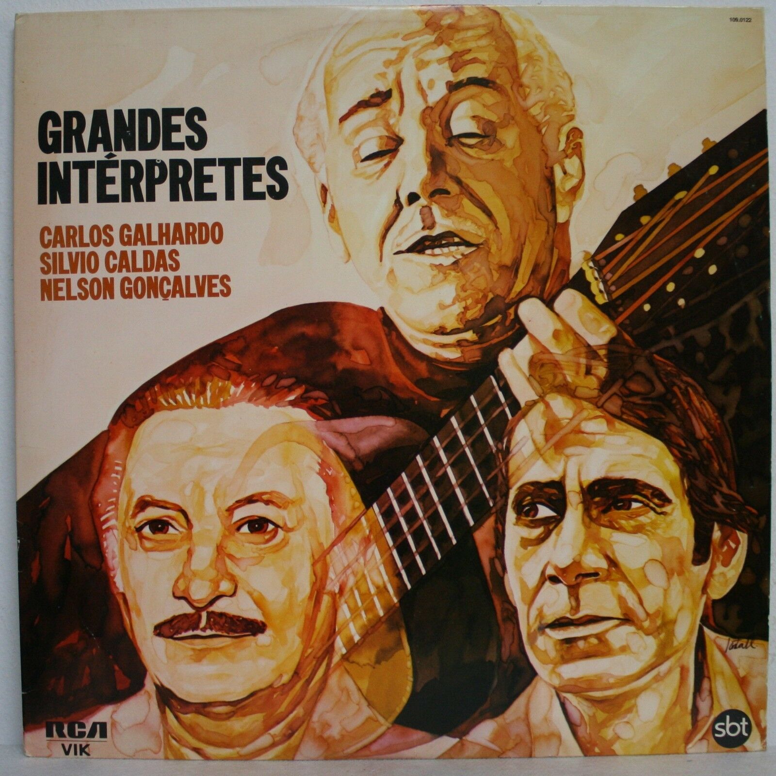 Carlos Galhardo, Silvio Caldas, Nelson Gonçalves – Grandes Intérpretes LP Brazil